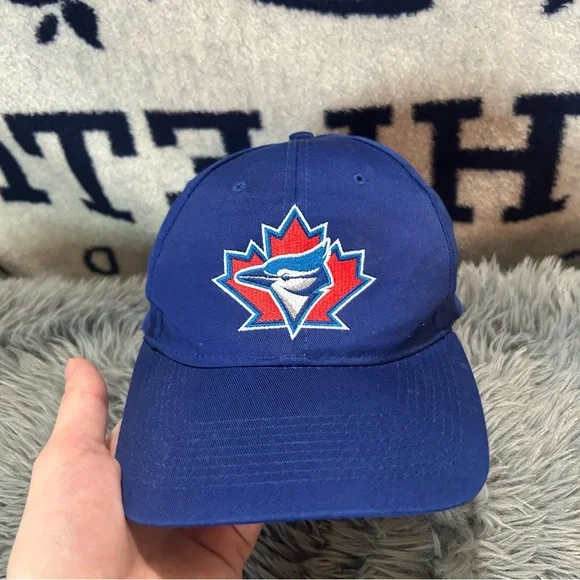 Vtg Toronto Blue Jays Starter Strapback Adjustable Hat Vintage 90s - Picture 4 of 8